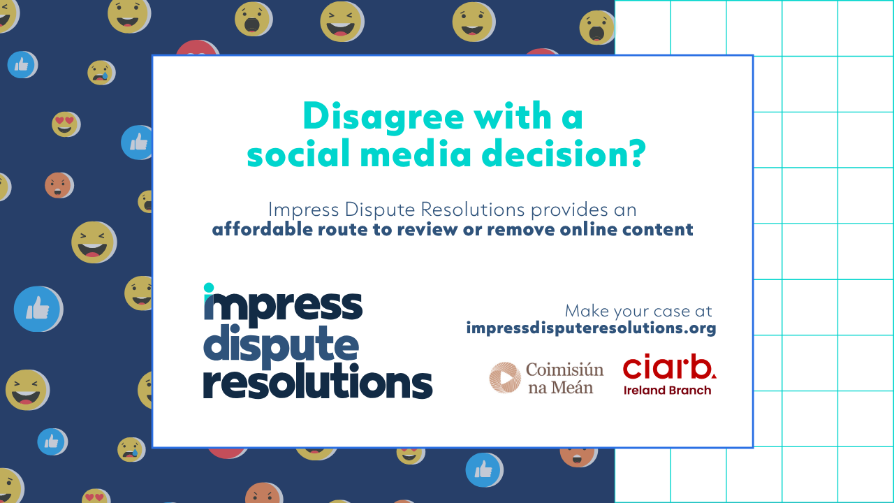 Impress Dispute Resolutions is now live: A free independent route to challenge social media decisions about illegal content